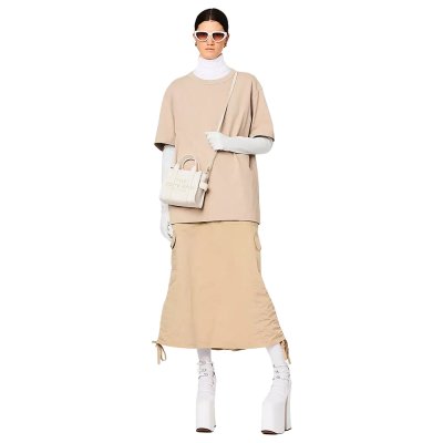 THE LEATHER CROSSBODY TOTE BAG